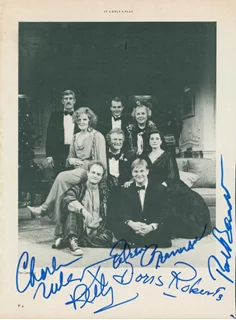 It's Only A Play autograph