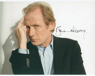 Bill Nighy autograph