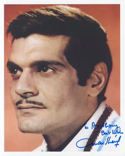 Omar Sharif autograph