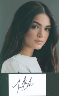 Luna Blaise autograph