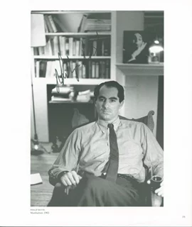 Philip Roth autograph