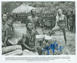Tanya Roberts autograph