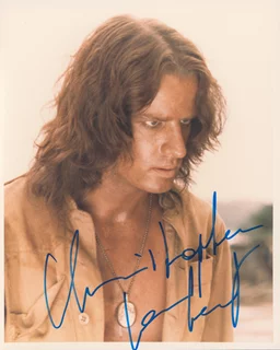 Christopher Lambert autograph
