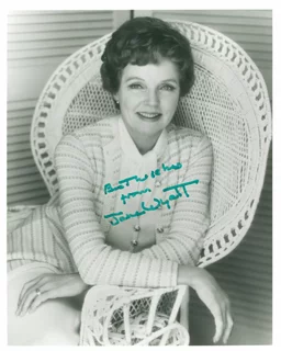 Jane Wyatt autograph