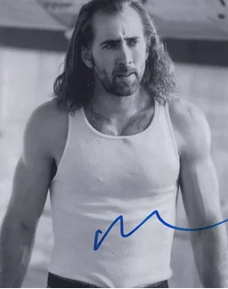 Nicolas Cage autograph