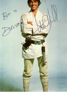 Mark Hamill autograph