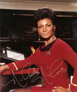 Nichelle Nichols autograph