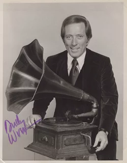 Andy Williams autograph
