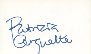 Patricia Arquette autograph