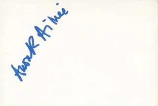 Anouk Aimee autograph