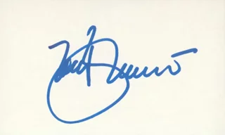Tony Bennett autograph