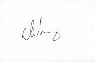 Alice Cooper autograph