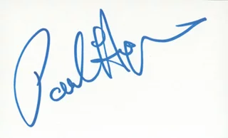 Paul Hogan autograph