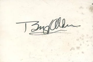 Buzz Aldrin autograph