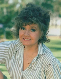 Prunella Scales autograph