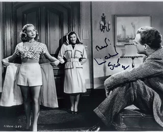 Lizabeth Scott autograph