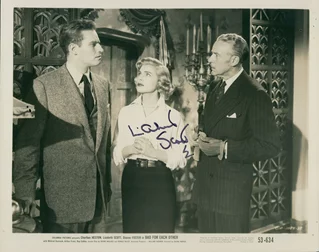 Lizabeth Scott autograph