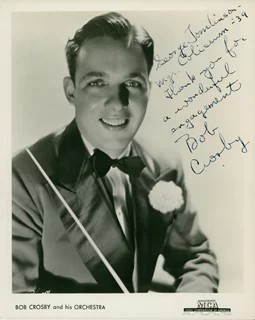 Bob Crosby autograph