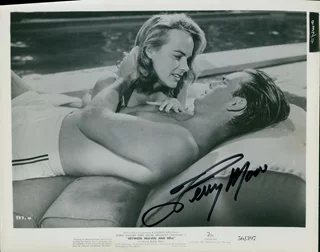 Terry Moore autograph