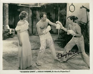 The Narrow Corner autograph