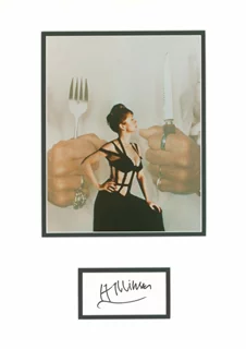Helen Mirren autograph