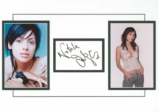 Natalie Imbruglia autograph