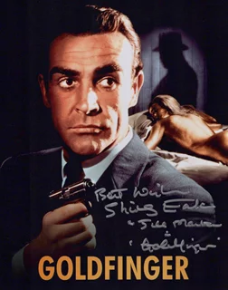 Shirley Eaton autograph