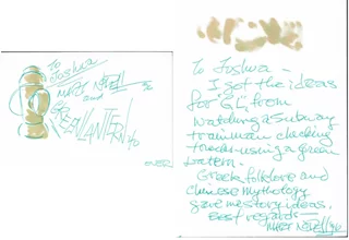 Mart Nodell autograph