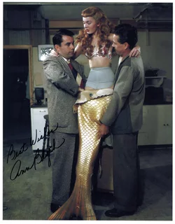 Ann Blyth autograph