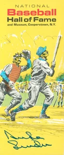 Duke Snider autograph