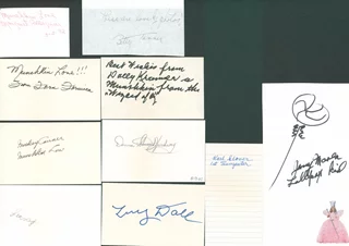 Wizard of Oz Munchkins autograph