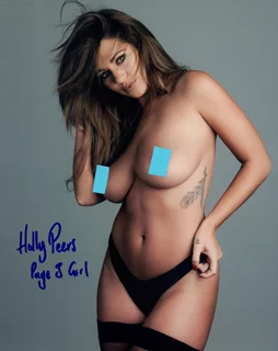 Holly Peers autograph