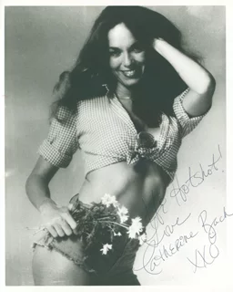 Catherine Bach autograph