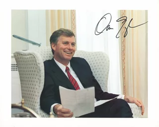 Dan Quayle autograph