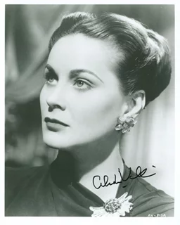 Alida Valli autograph