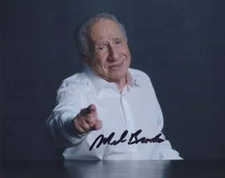 Mel Brooks autograph
