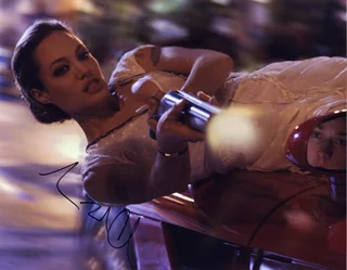 Angelina Jolie autograph