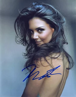 Katie Holmes autograph