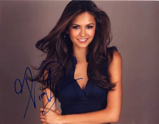 Nina Dobrev autograph