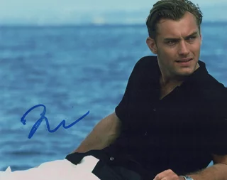 Jude Law autograph