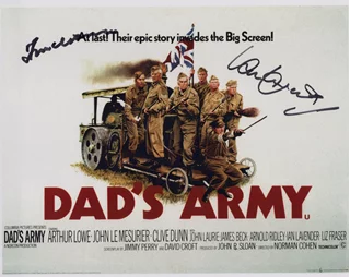 Dad's Army autograph