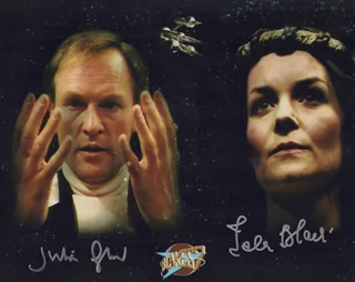 Blakes 7 autograph