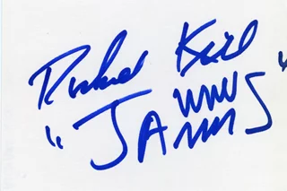 Richard Kiel autograph