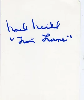 Noel Neill autograph