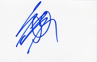 Sylvester Stallone autograph