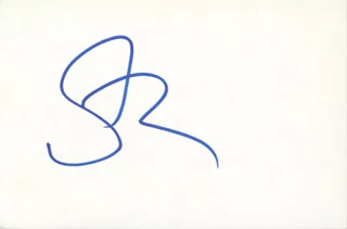 Sting autograph