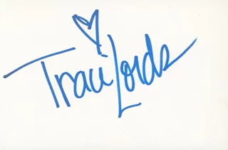 Traci Lords autograph