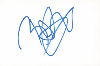 Baz Luhrmann autograph
