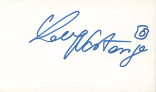 Nastassja Kinski autograph