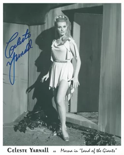 Celeste Yarnall autograph